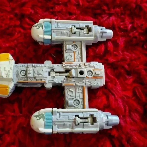 STAR WARS ACTION FLEET 1996 Y Wing Starfighter MICRO MACHINES - Picture 4 of 5